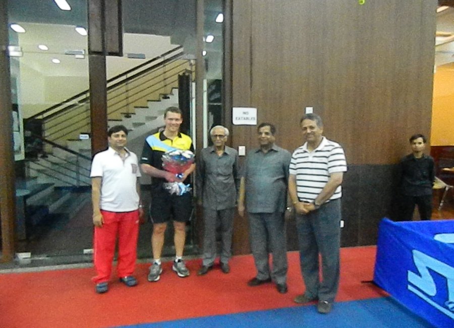 Peter Karlson Table Tennis Clinic - Manav Rachna