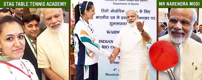 Our Director Mr Sandeep Gupta and Manika Batra meets our honourable Prime Minister of India Mr Narendra Modi.
