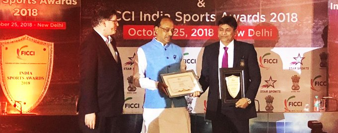 FICCI felicitates Mr. Sandeep Gupta with the prestigious ‘Coach of the Year’ award